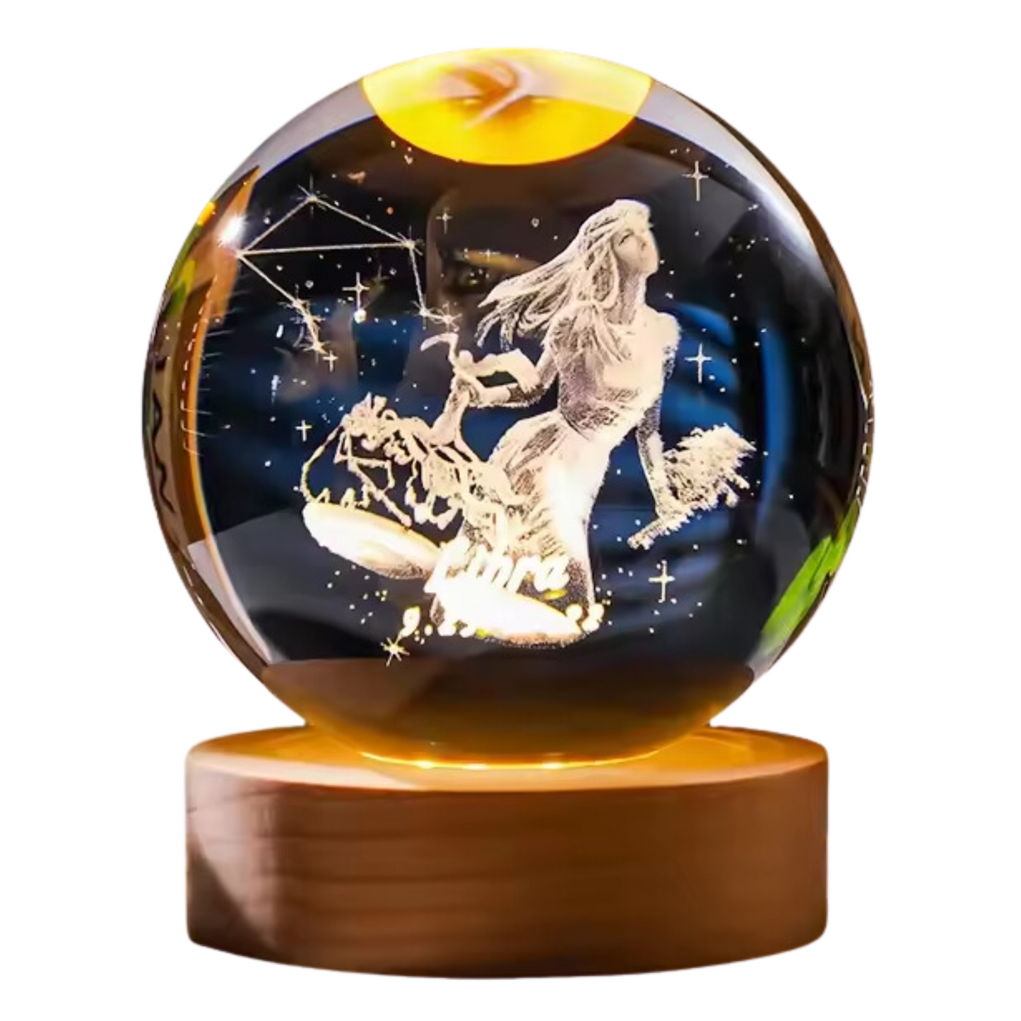 3D Zodiac Crystal Balls