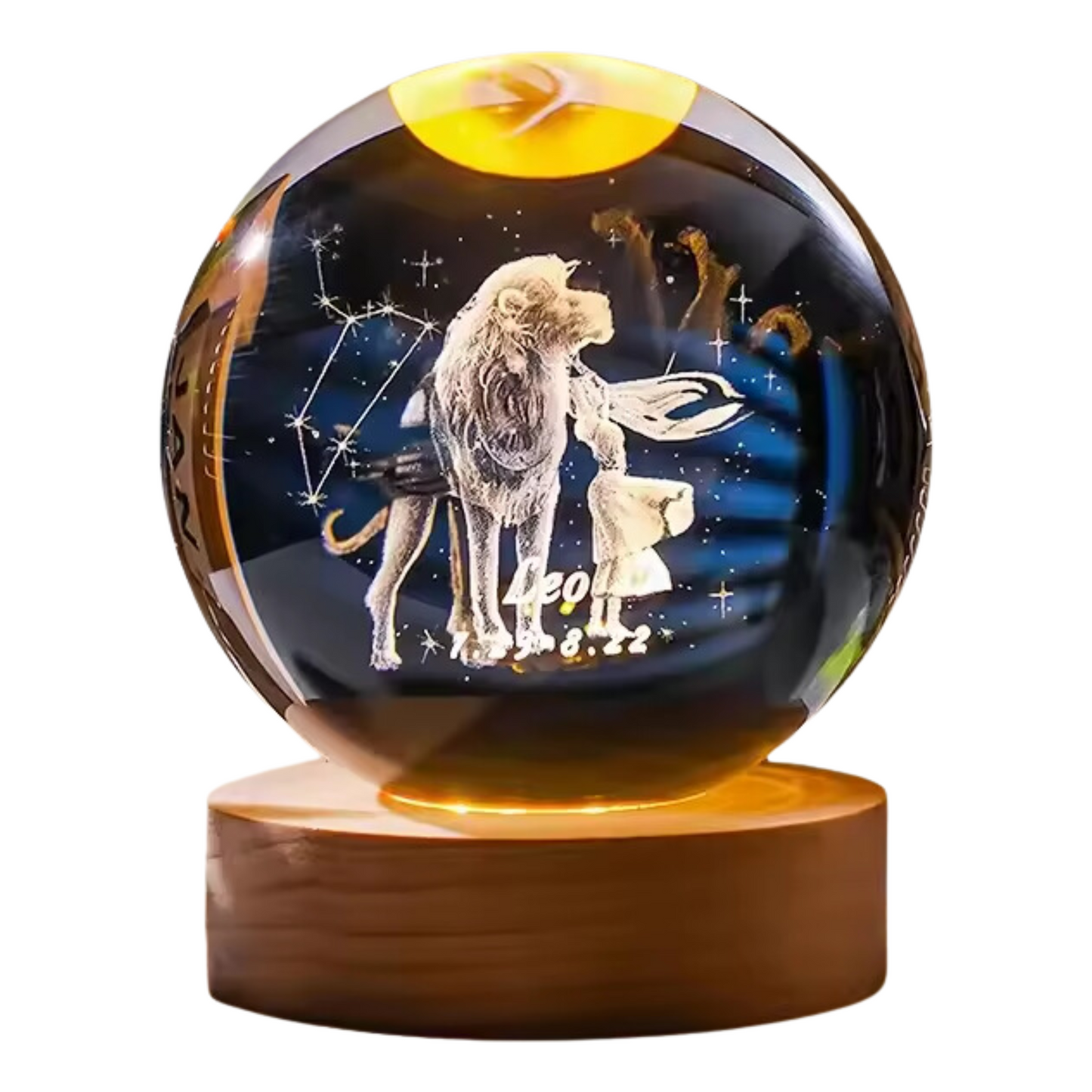 3D Zodiac Crystal Balls